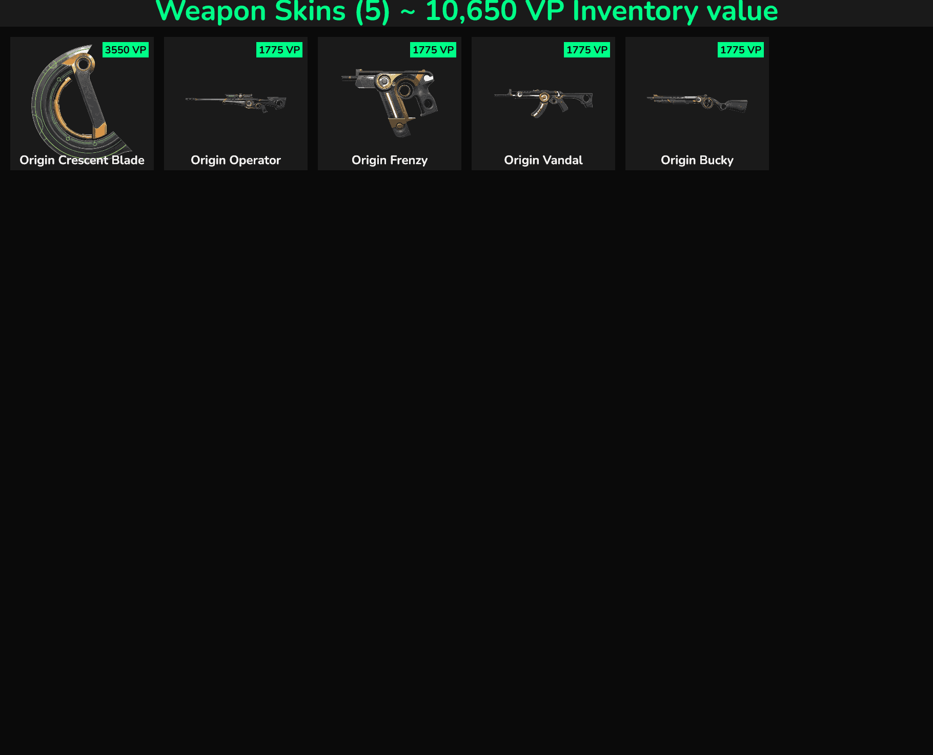 5 Skins Mail Access | NA ๐บ๐ธ