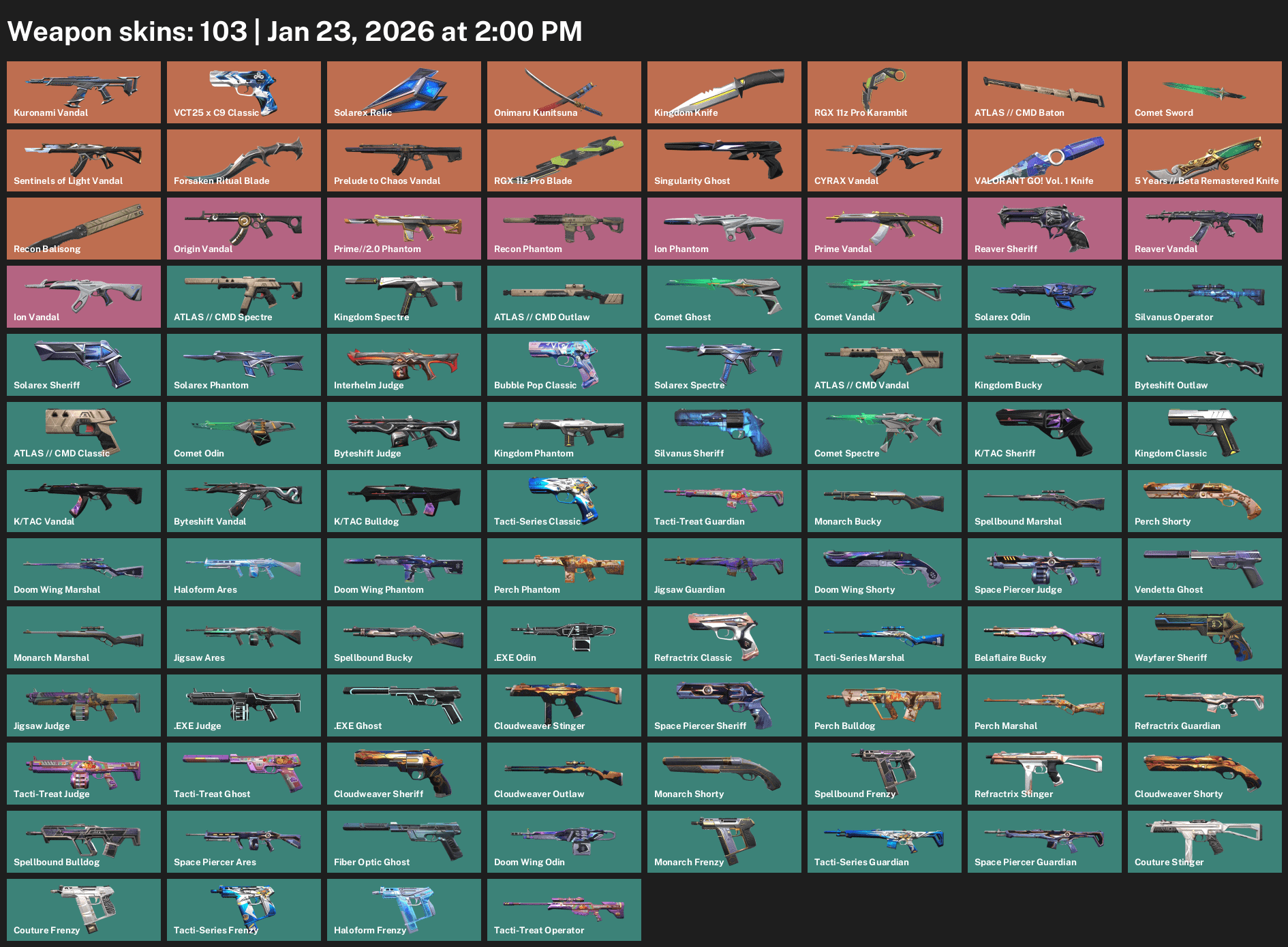 103 Skins Mail Access | NA ๐บ๐ธ