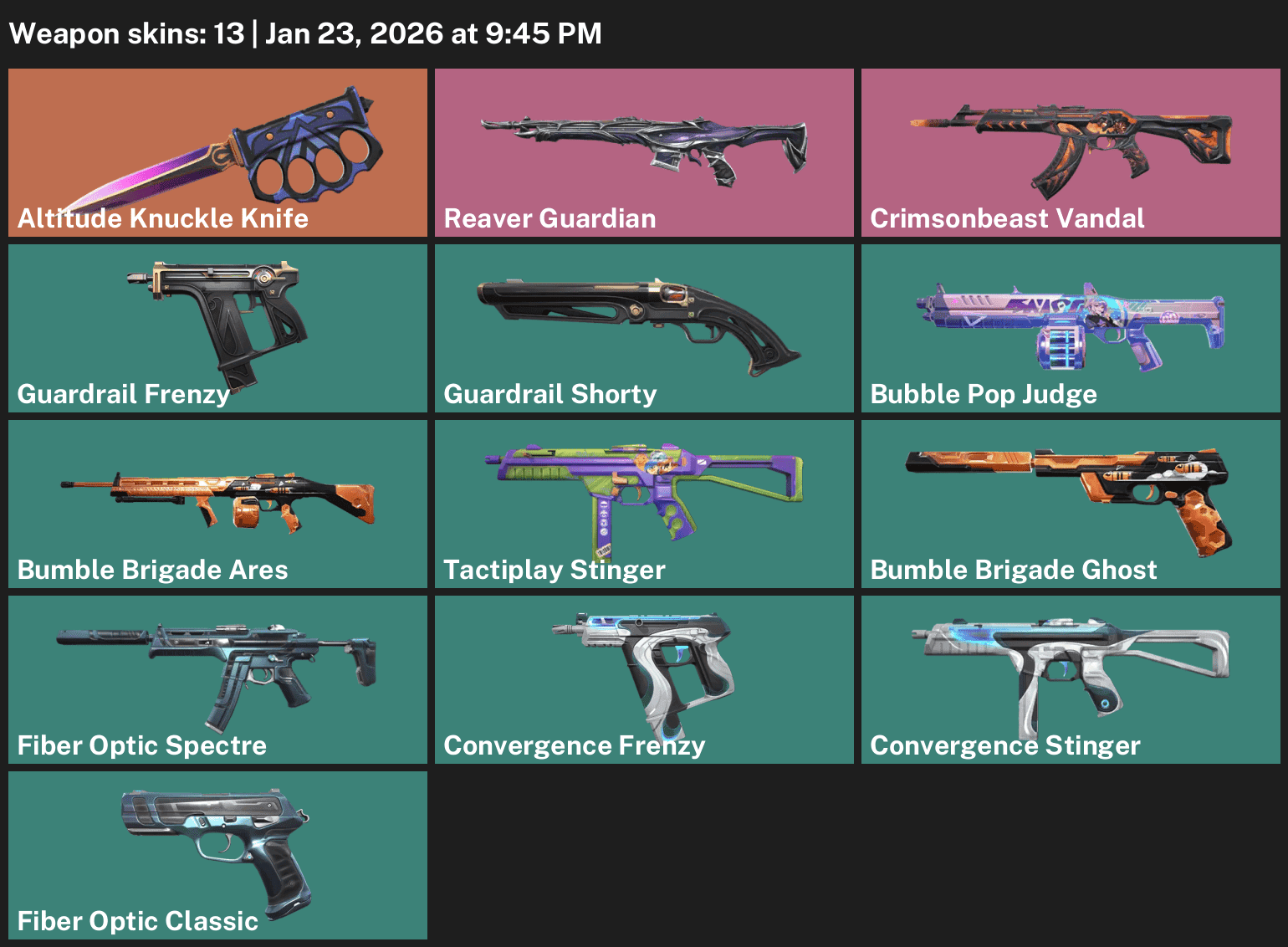 13 Skins Mail Access | NA ๐บ๐ธ