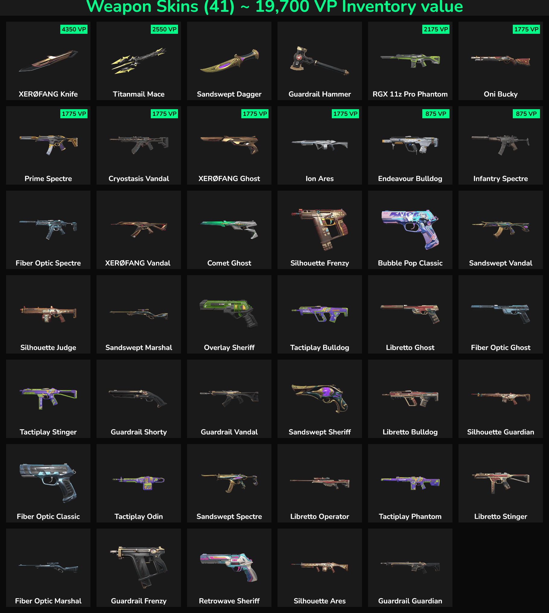 41 Skins Mail Access | AP โก